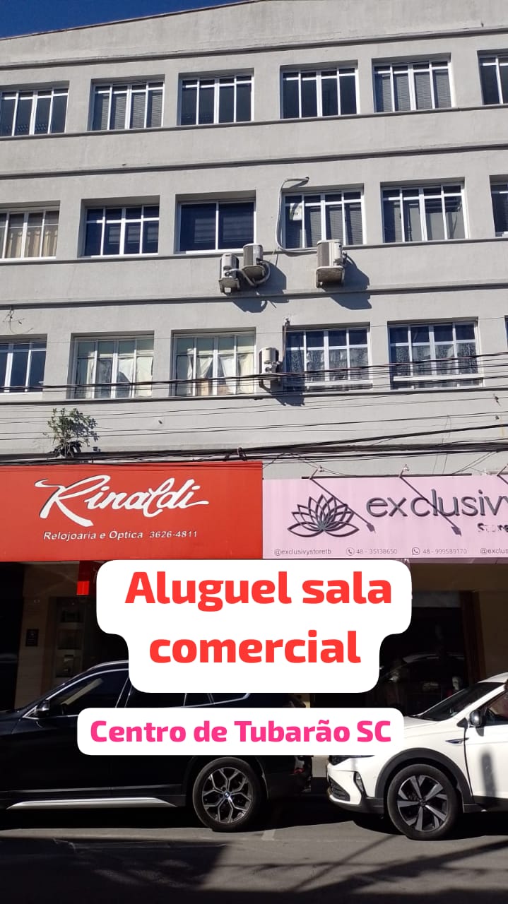 Locação Sala comercial TUBARÃO - SC